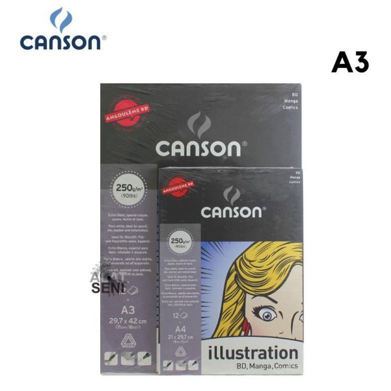 

GAEKOPEDIA || Canson Illustration - Book Drawing, Manga, Comic A3 A4
