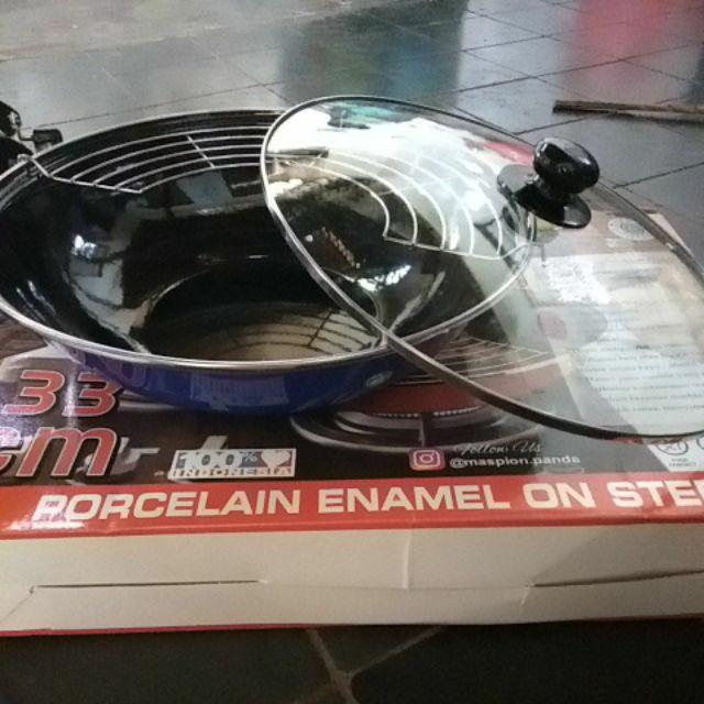 Stir Fry Enamel 33cm Ceria Maspion