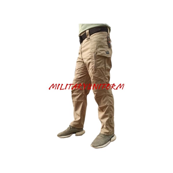 celana pdl lapangan celana cargo polos