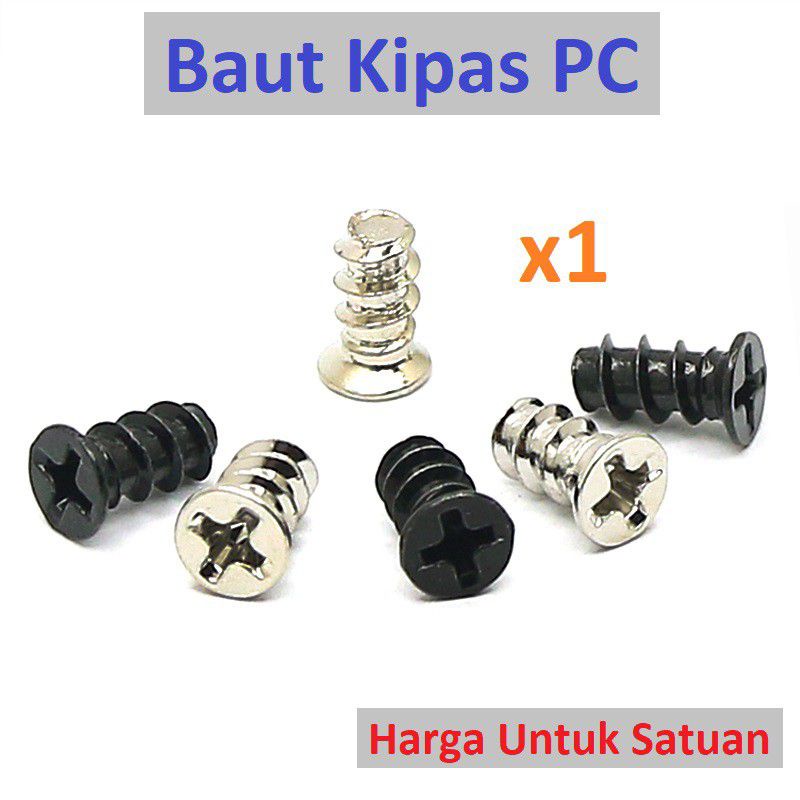 Screw Baut Fan casing / FAN Casing PC Kipas Komputer