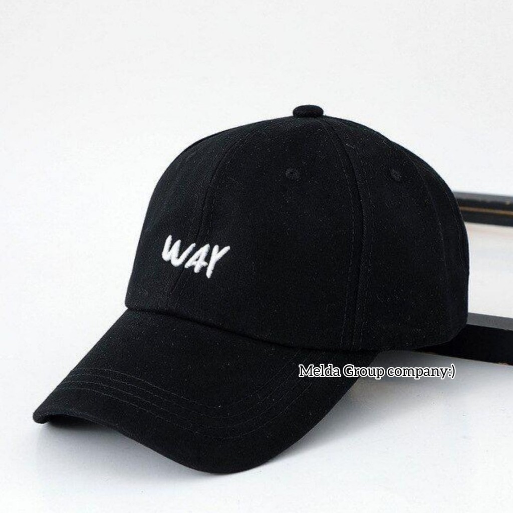 Topi Baseball Cap Way Terpopuler Topi Pria Wanita Kekinian Material catton premium (COD)