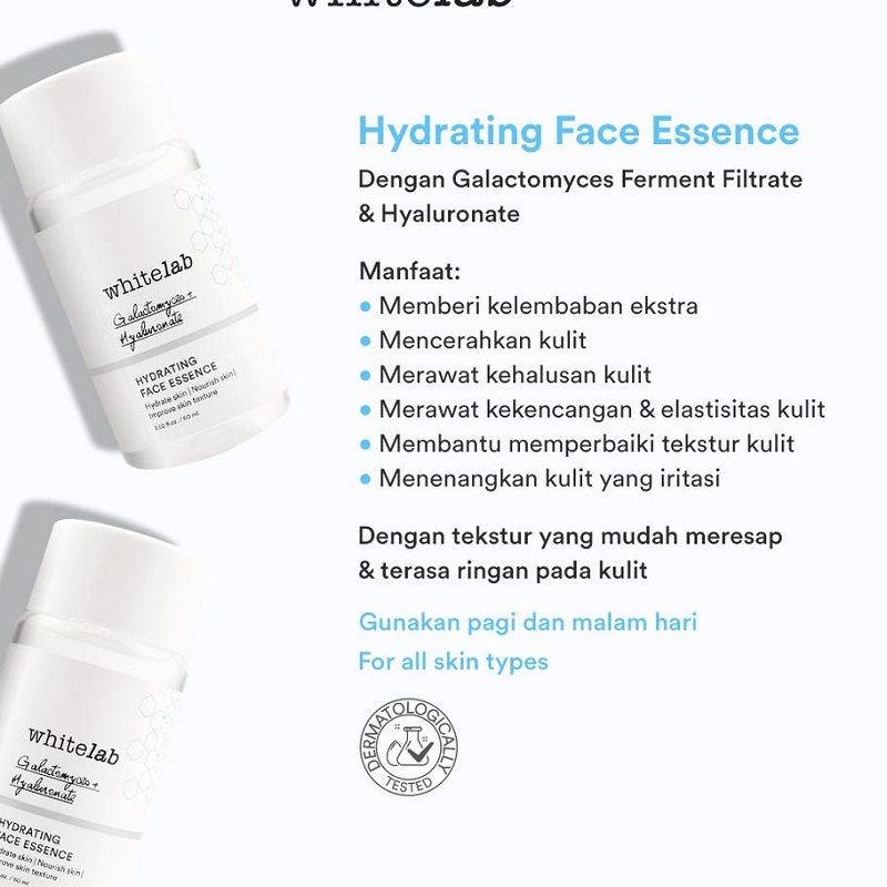 Whitelab Hydrating Face Essence | Face Toner | Soothing Toner | Acne Toner | Exfoliating Toner