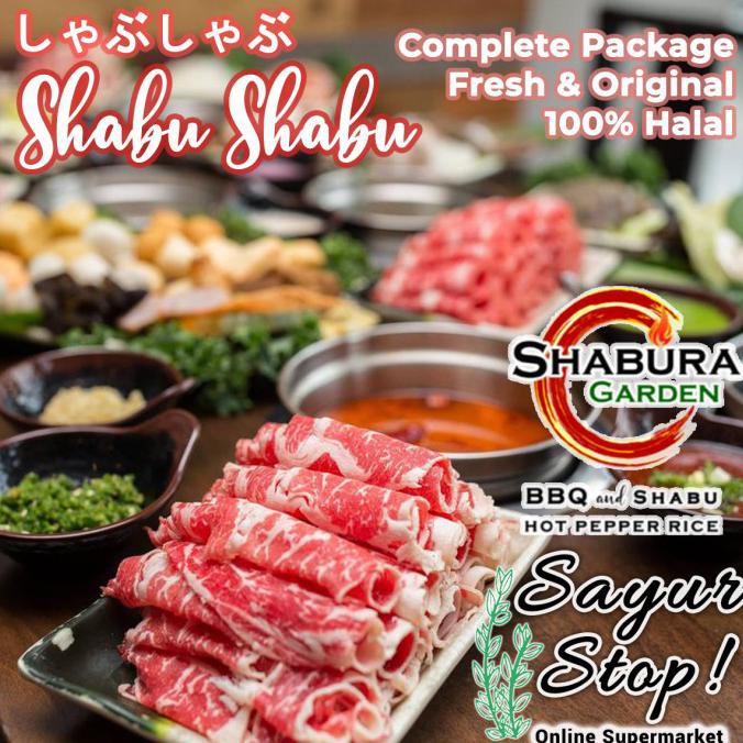 

[[BISA COD]] Paket Shabu Shabu Komplit untuk 2-5 orang (Sayur Stop!) - Tom Yum
