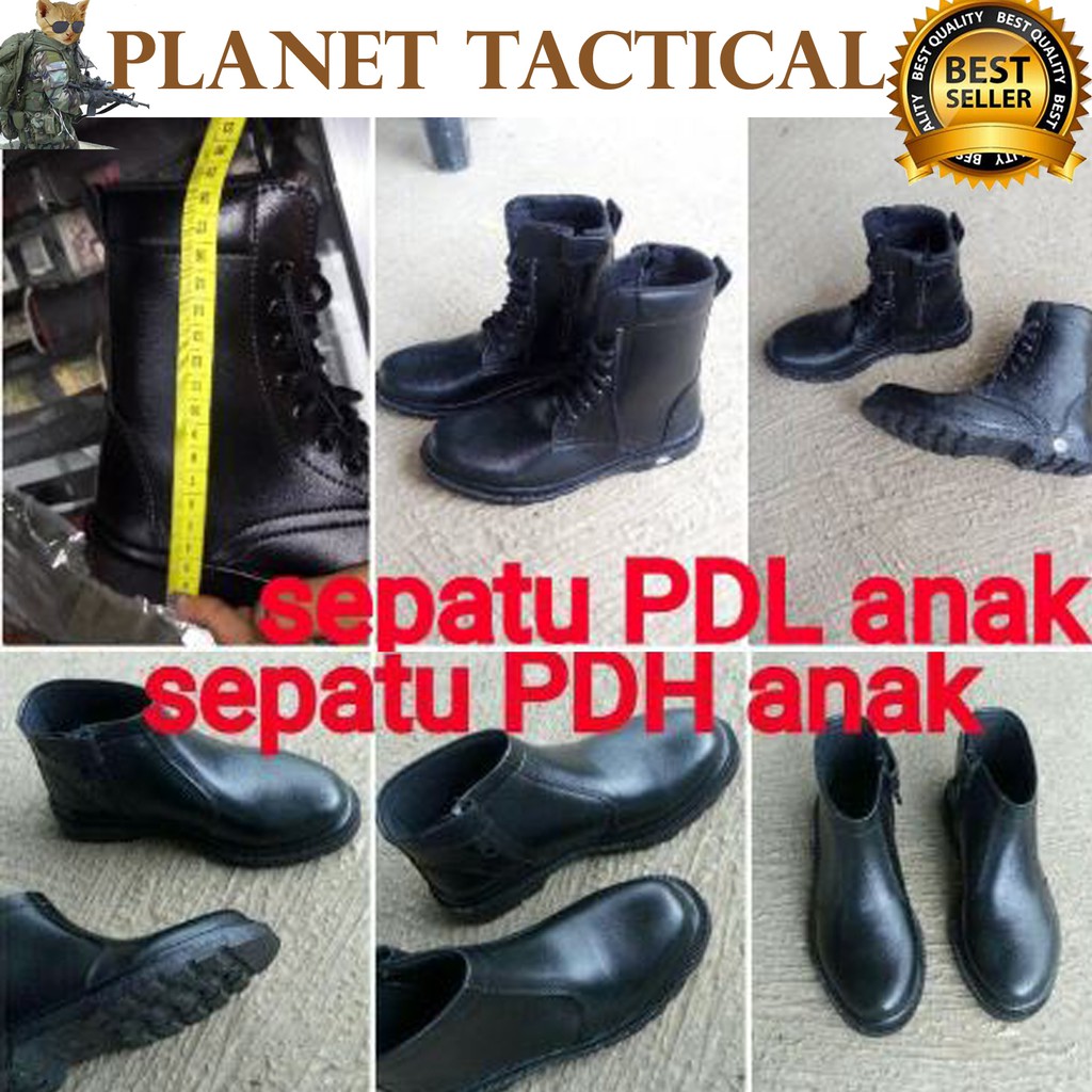 Sepatu PDL dan PDH ANAK GROSIR