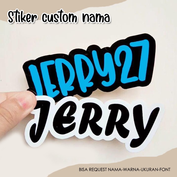 Stiker custom nama sticker nama stiker request nama stiker logo instagram facebook tiktok stiker mot