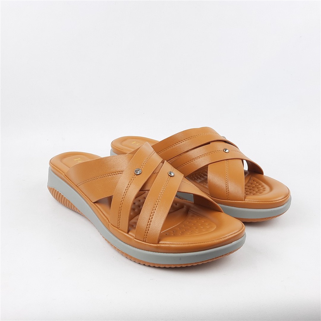 Sandal slide wanita Bozka Plum.3 36-40