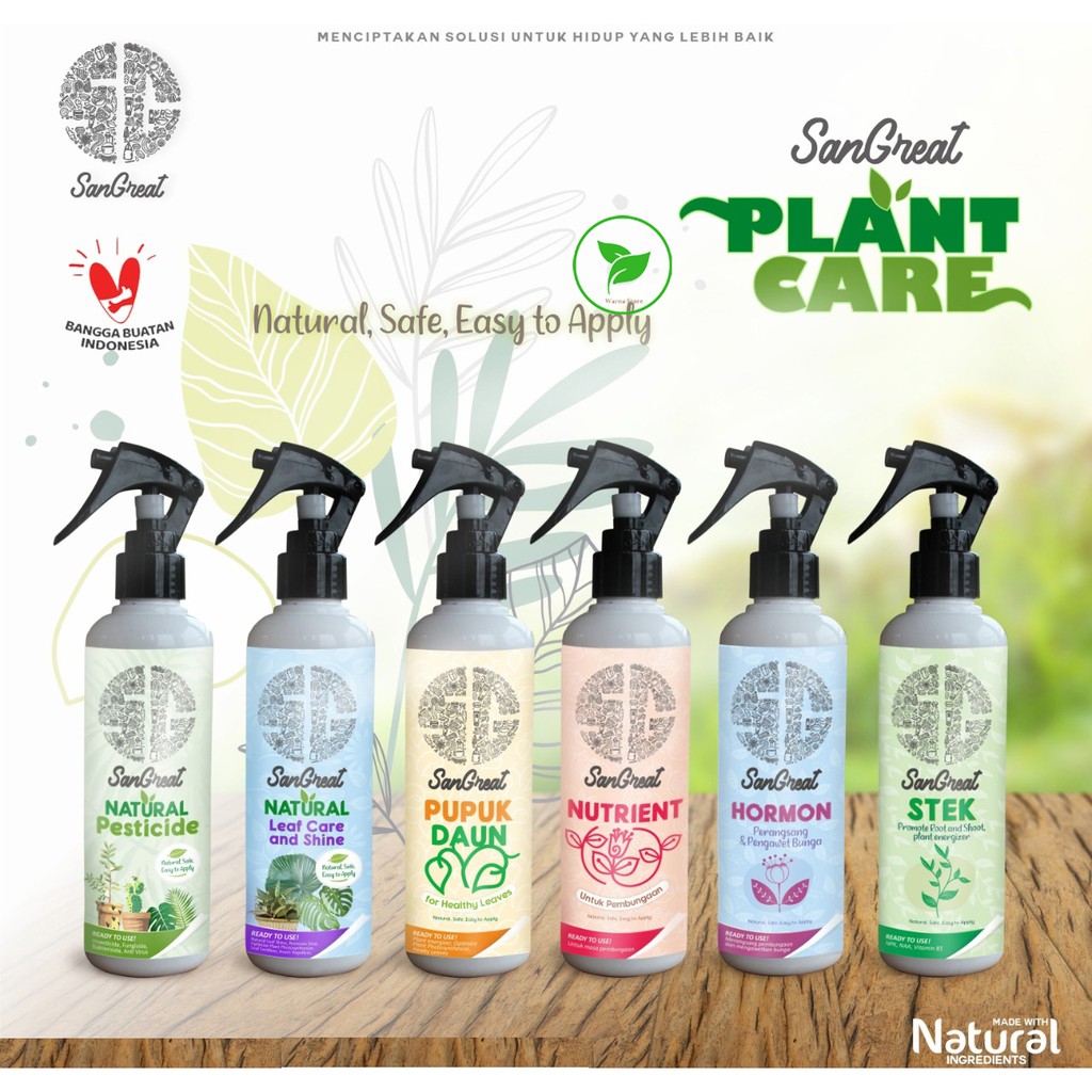 Pupuk Daun Tanaman Hias NPK 32-10-10 250 ml Ready To Use