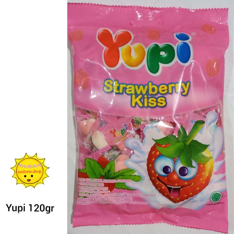 

Yupi Strawberry Kiss