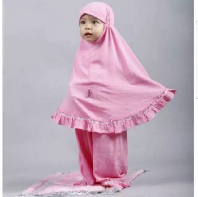 Hanaroo Mukena Warna Dewasa &amp; Balita (Mukena only)