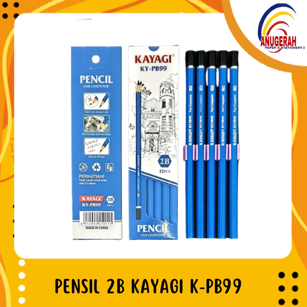 

PENSIL 2B KAYAGI K-PB99 (LSN)