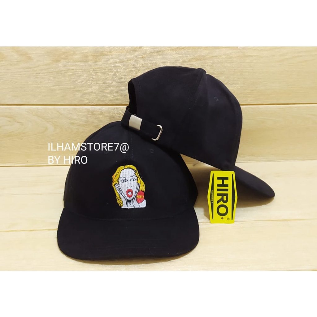 [COD]Topi Snapback Bordir HIRO Original New Model/Topi Distro Pria/Topi Distro Keren