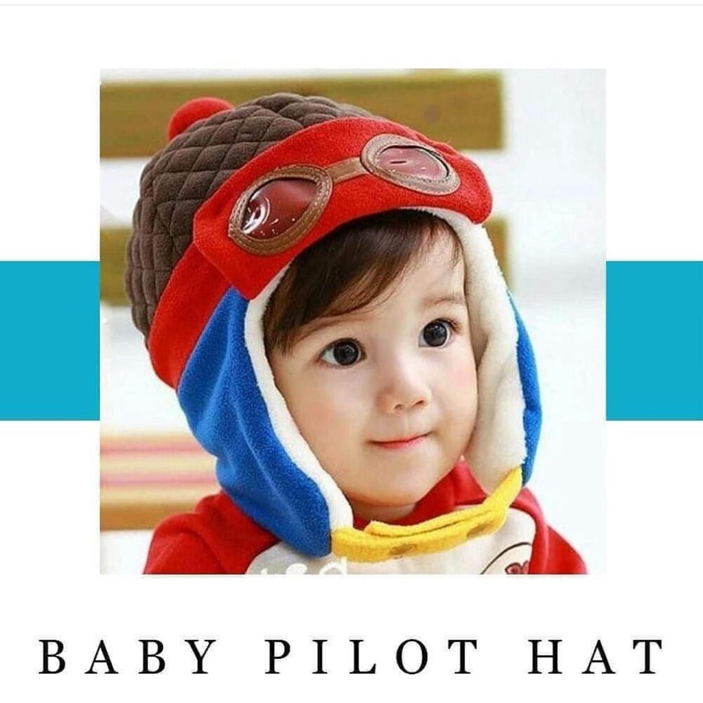 Kupluk Anak Pilot/ kupluk anak pesawat/kupluk Anak Pilot / Kupluk Anak Kacamata / Kupluk Anak Lucu/k
