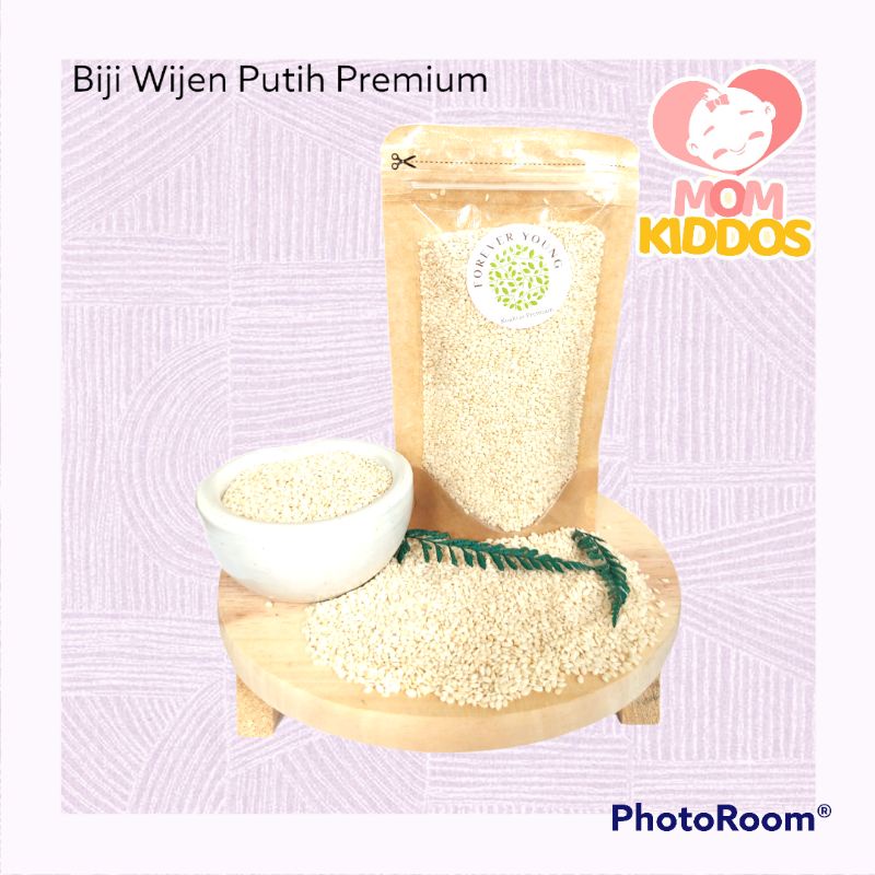 

NATURAL WHITE SESAME WIJEN PUTIH PREMIUM QUALITY / BIJI WIJEN PUTIH WHITE SESAME KUALITAS PREMIUM / WIJEN PUTIH ORGANIK KUALITAS PREMIUM