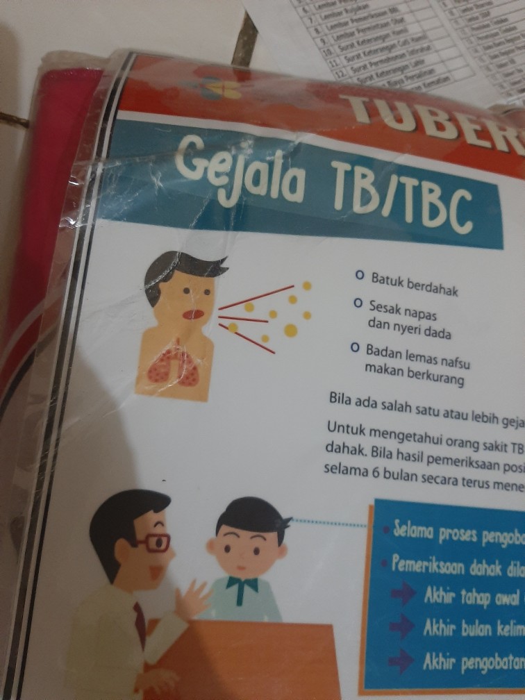 Poster Gejala Tb / Tbc