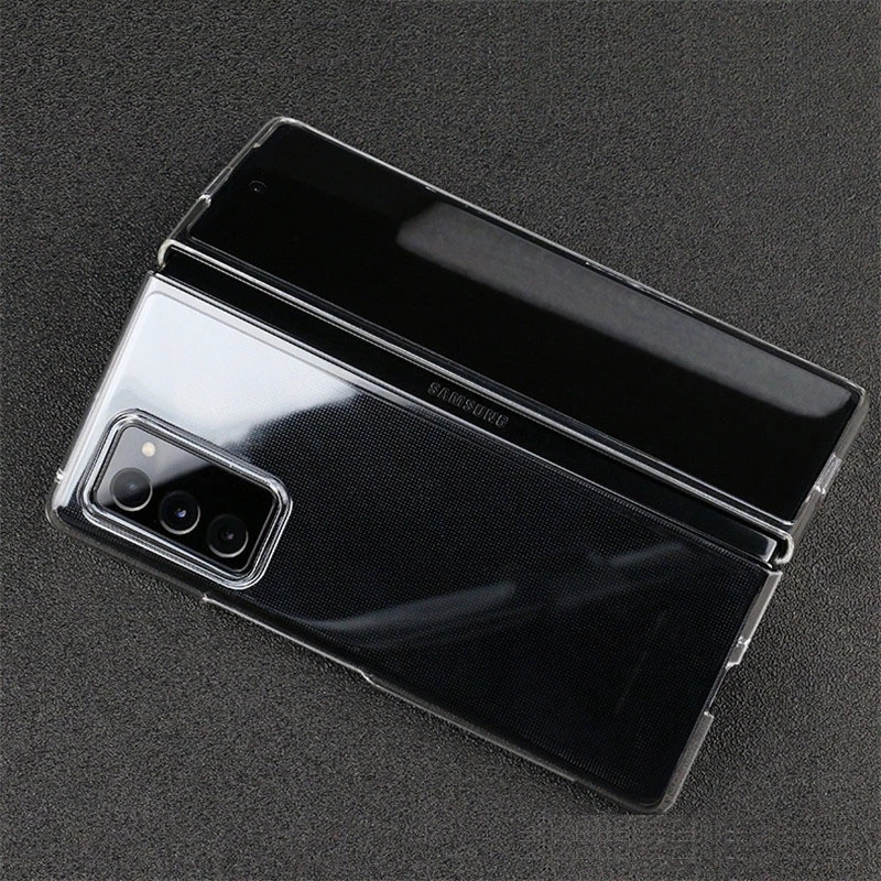 For 2 In 1 Soft Case Silikon Transparan Shockproof Cover Samsung Galaxy Z Fold2 5g