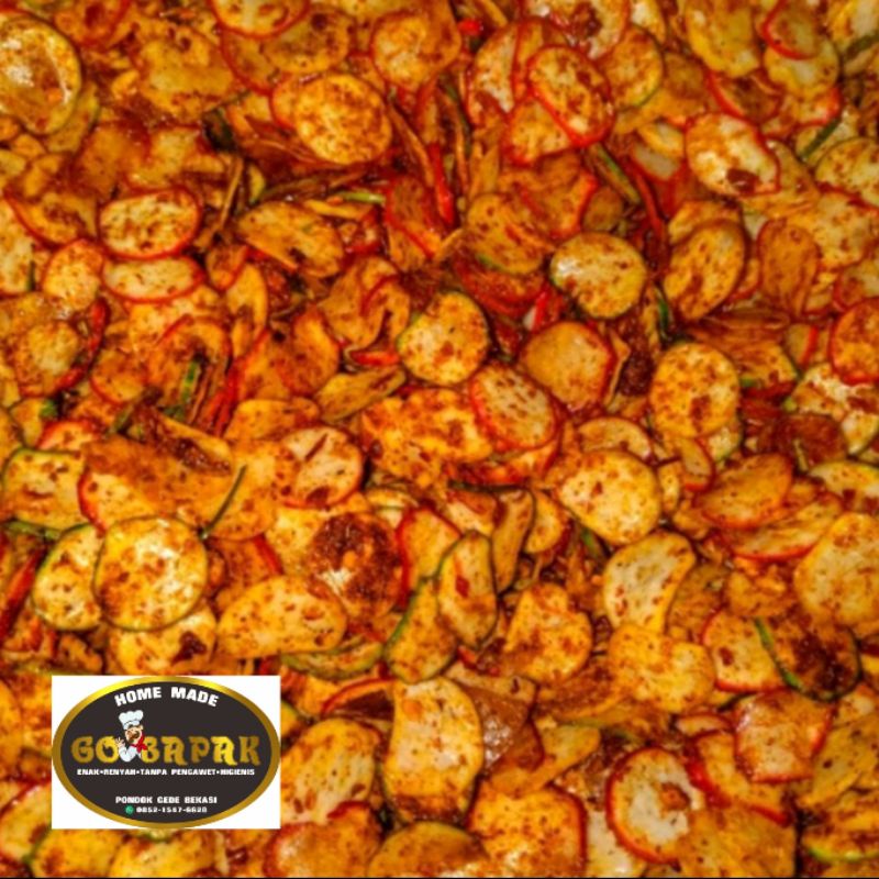 

KRUPUK SEBLAK BANTET PEDASS 1/2Kg