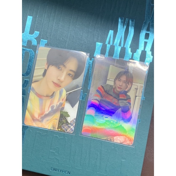 wts album enhypen dimension dilemma fullset unsealed pc sunghoon charybdis selca & pc holo niki