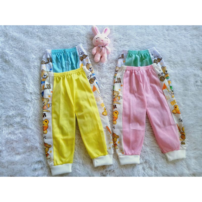 0TERBARU Celana Panjang Bayi ukuran S. M. L. XL . 6 PCS &  1 LUSIN Newborn Bagus Murah