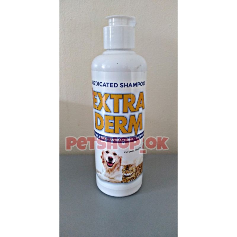 EXTRA DERM MEDICATED SHAMPO 250ml / Shampo Jamur dan kutu