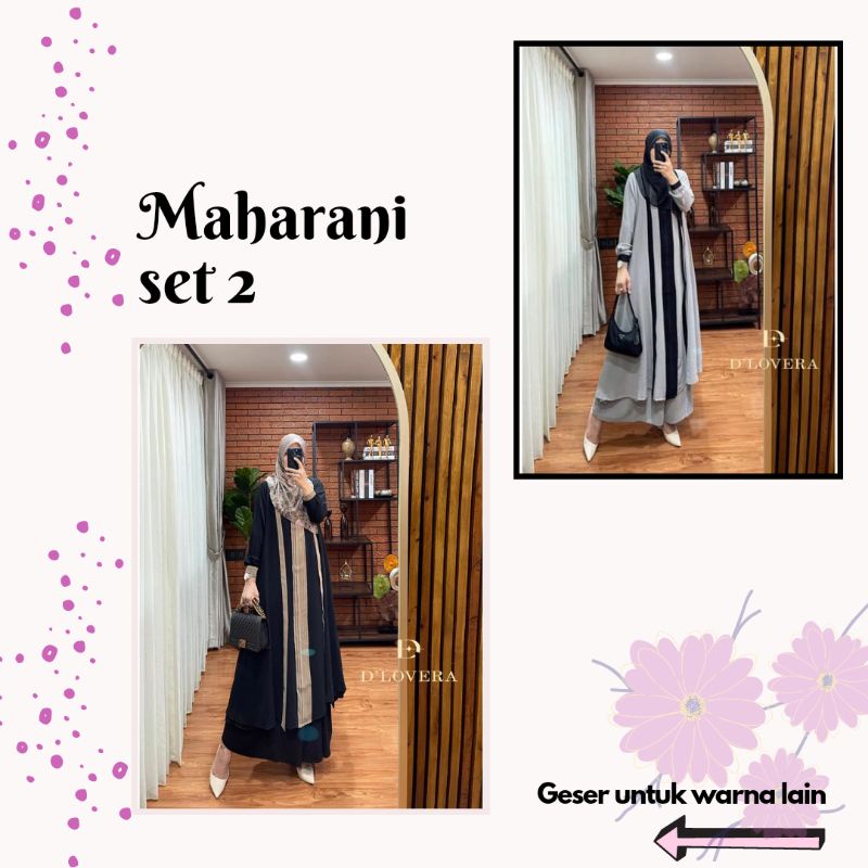 Maharani set by Dlovera (SIAP KIRIM)