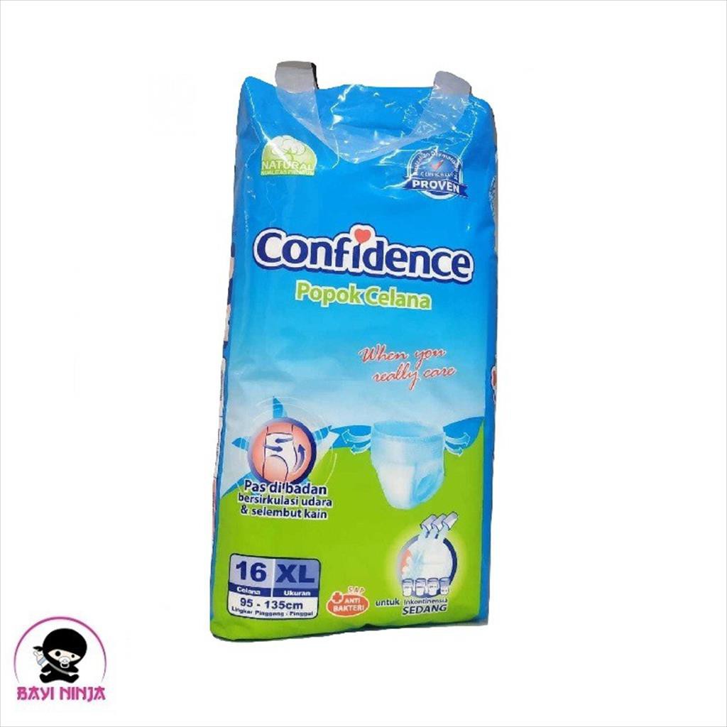 CONFIDENCE Adult Pants Popok Celana Dewasa XL16 XL 16 | Shopee Indonesia