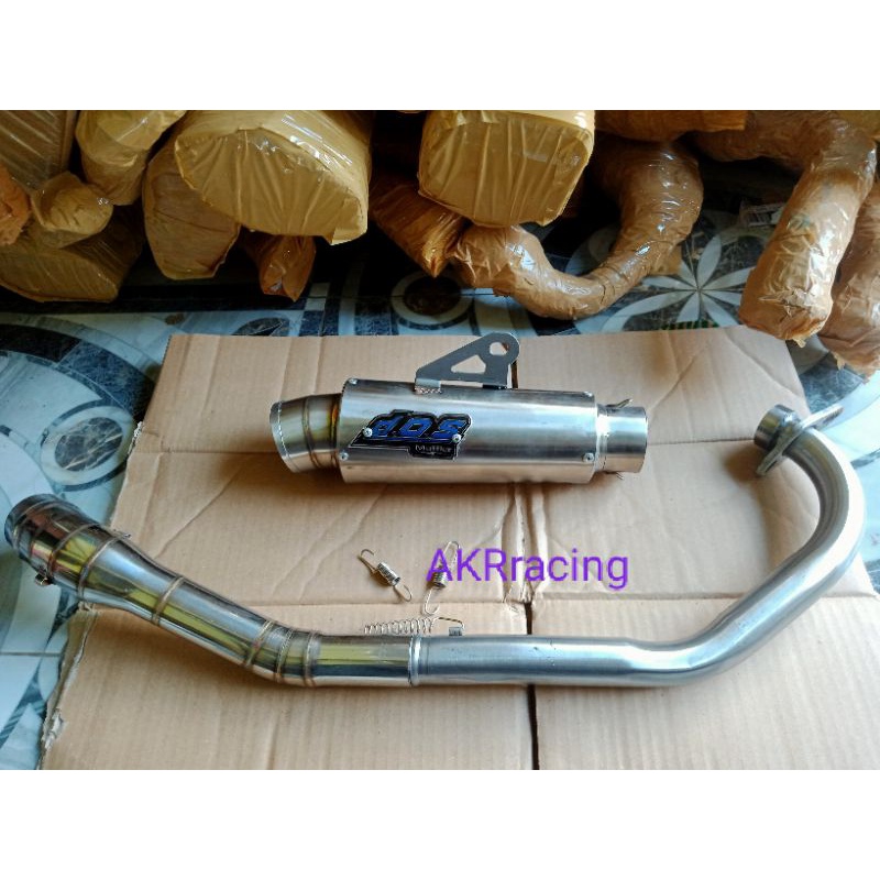 knalpot DOS pnp Jupiter Mx 135,MX new,MX old , knalpot DOS mx