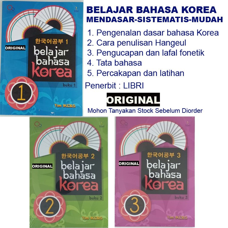 BELAJAR BAHASA KOREA - Mendasar, Sistematis dan Mudah