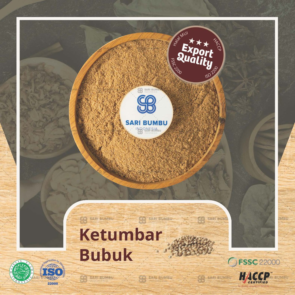 

Ketumbar Bubuk/ Coriander Powder