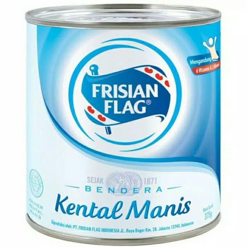 

FRISIAN FLAG 1 KALENG PUTIH SUSU BENDERA