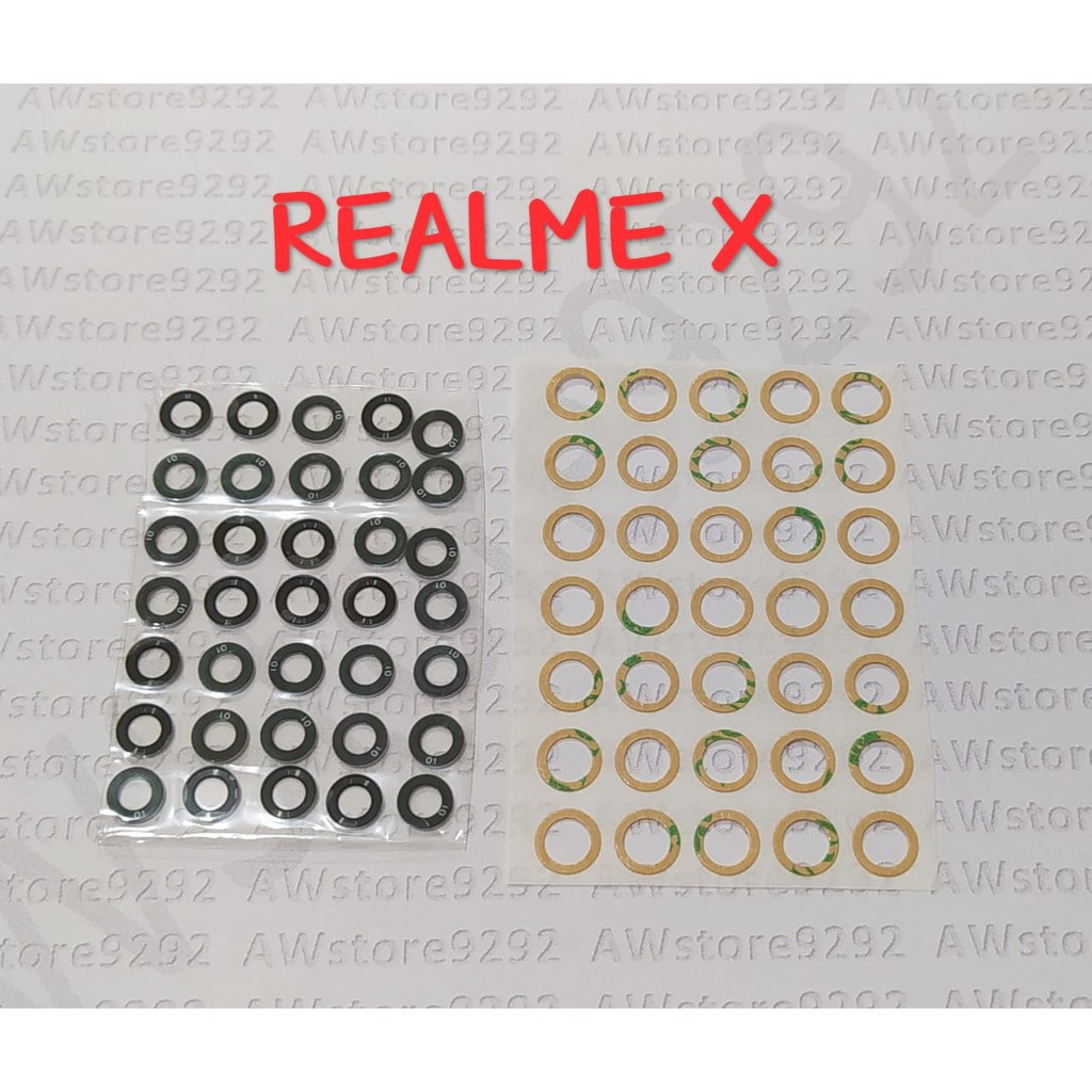 Camera Lens Lensa kamera kaca kamera belakang Realme X