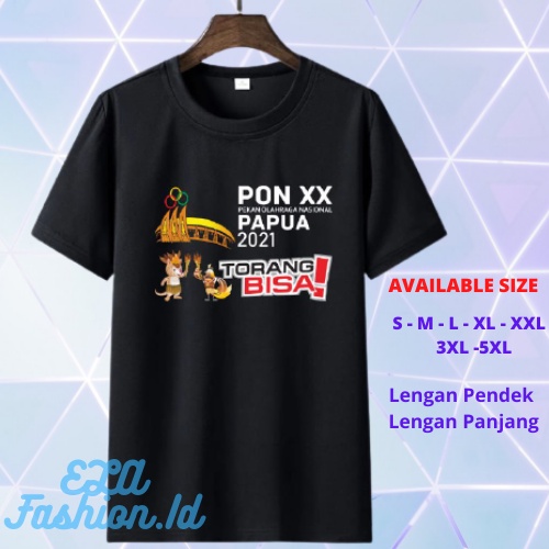 Kaos unisex Pon Papua xx Custom Anak Laki Laki Perempuan Dewasa Pria Wanita Viral