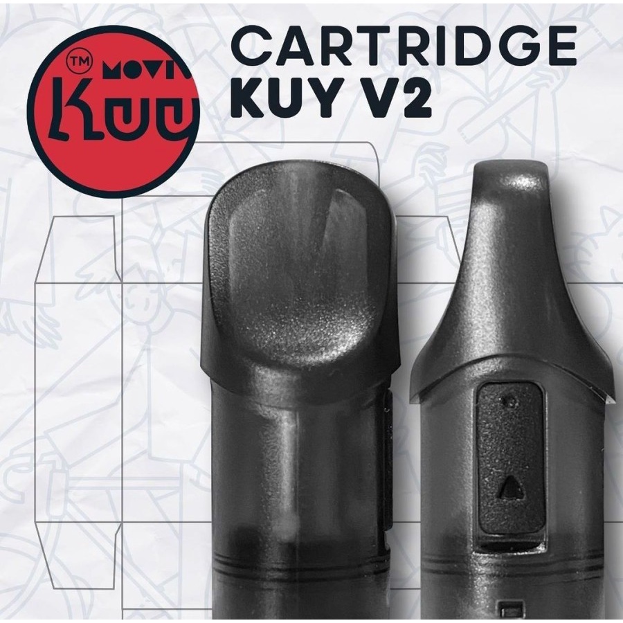 Authentic Cartridge Kuy V2 / V3 by MOVI