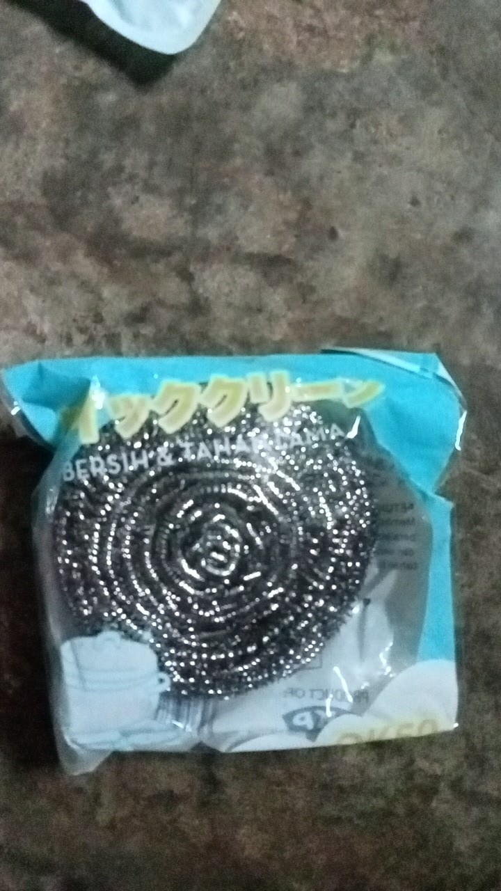 Gosokan Panci Stainless 50g Sabut Cuci Stainless Steelwool Anti Karat