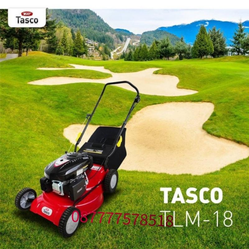 Lawn Mower Tasco TLM 18   Mesin Potong Rumput Dorong Tasco TLM 18
