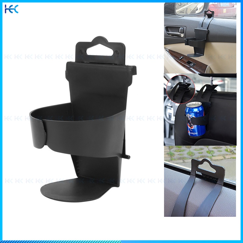 Holder Botol Minuman Universal Warna Hitam Untuk Pintu Mobil / Truk