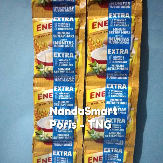 

Energen vanilla per renteng isi 10 sachet