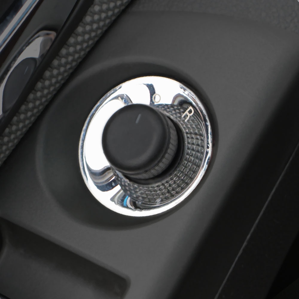 Cover Stiker Tombol Saklar Kontrol Spion Mobil Untuk Chevrolet Cruze 2009-2014 Aksesoris Interior Stainless Steel