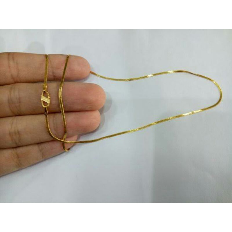 kalung emas kadar 875