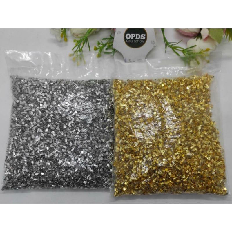 Klep / Penjepit Bulu Klep Penjepit Tali Klem Penjepit Klep Kalung Klep Gelang Klep Tali Masker