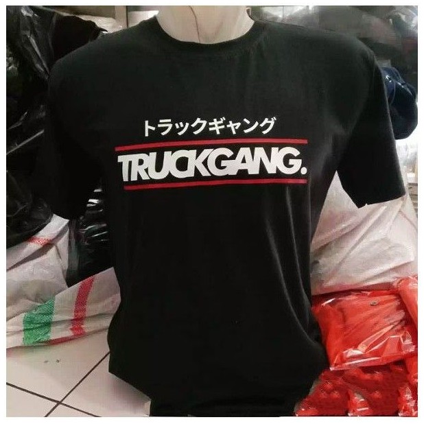 KAOS TRUCKGANG / KAOS DRIVER / KAOS KOMUNITAS / TSHIRT BAJU PRIA MURAH KEREN UNIK DISTRO