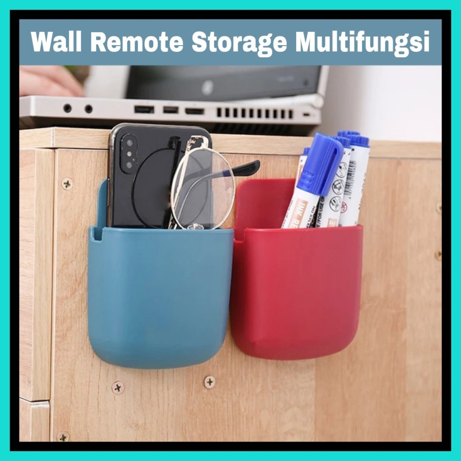 NA - Tempat Remote Holder Hp Serbaguna - Remote Storage Multifungsi