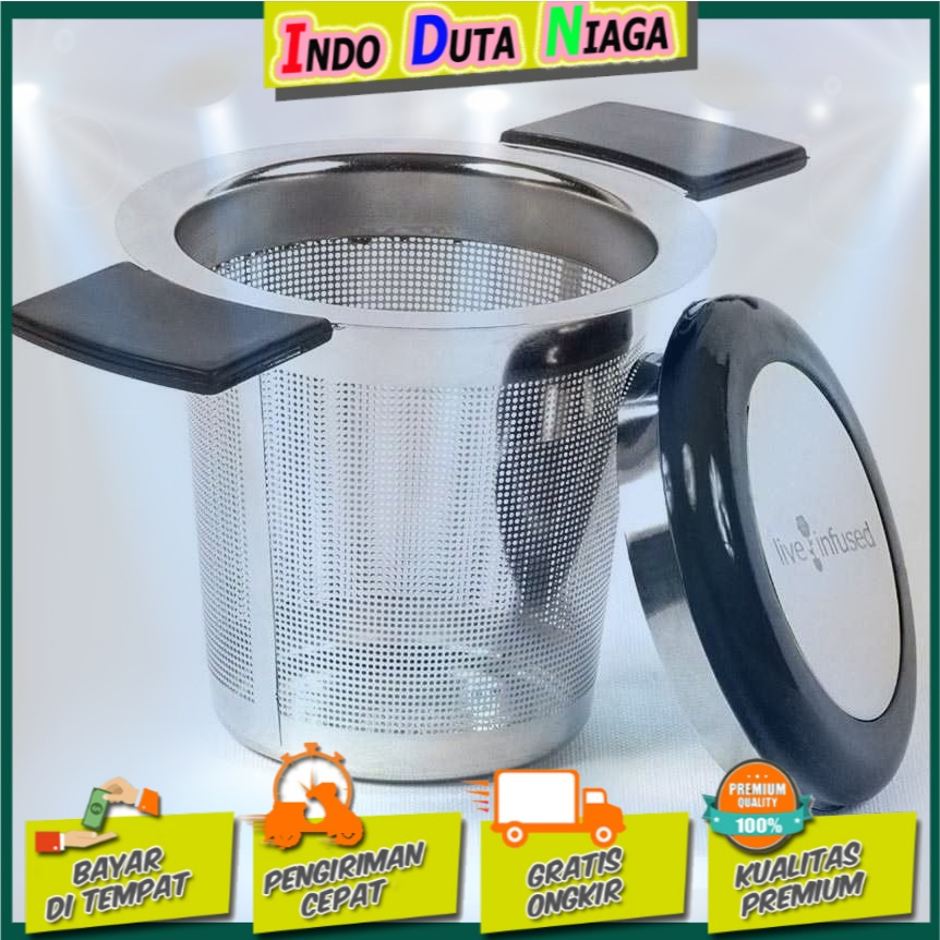 Filter Saringan Teh Premium Tea Infuser Brew-In - WLC366B