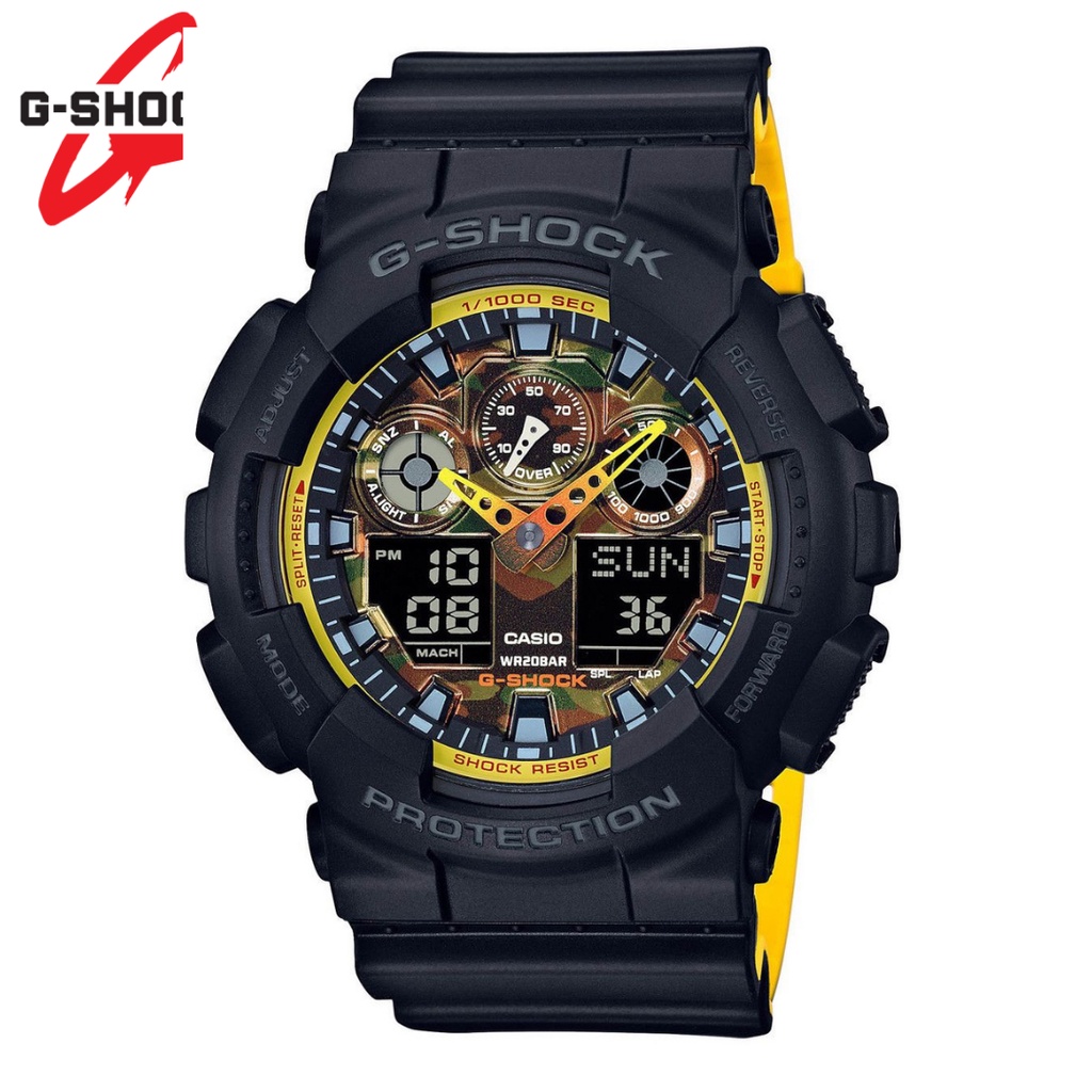 CASIO GSHOCK GA-100 FULLSET WATER RESISTANT