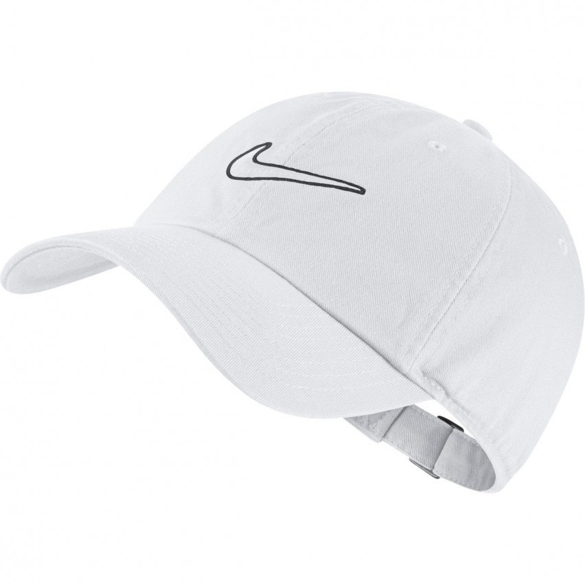 Nike Essential Swoosh Putih Essentials Heritage86 Cap 943091-100 Topi Original