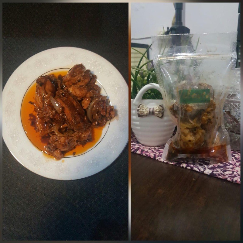 

ayam lada hitam siap saji