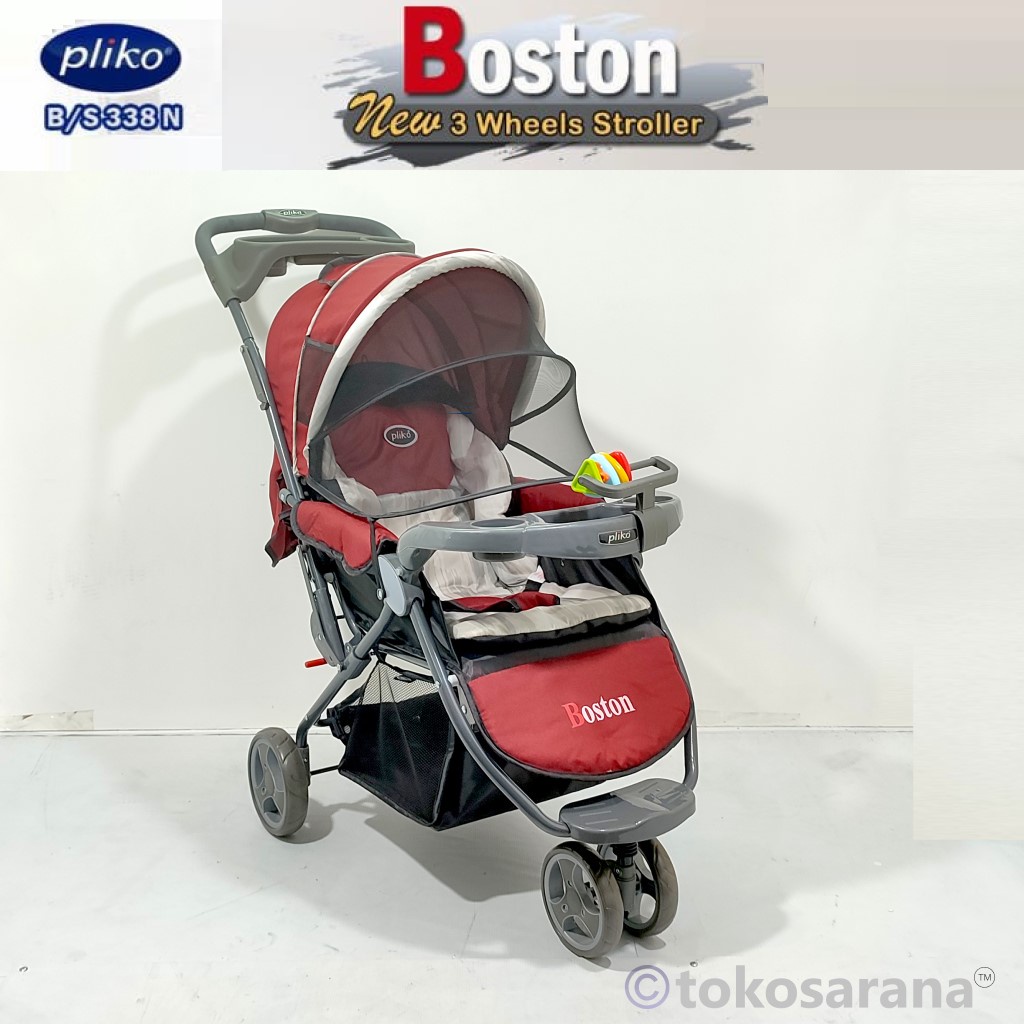 Kereta Dorong Bayi Roda Tiga SkyBlue 