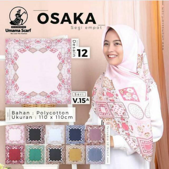 JILBAB UMAMA SCARF SEGIEMPAT