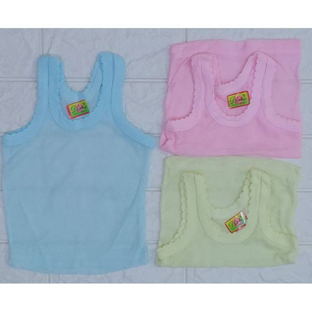 (GROSIR 1 LUSIN) singlet anak DIANA / Singlet Anak Polos / Singlet Anak Murah