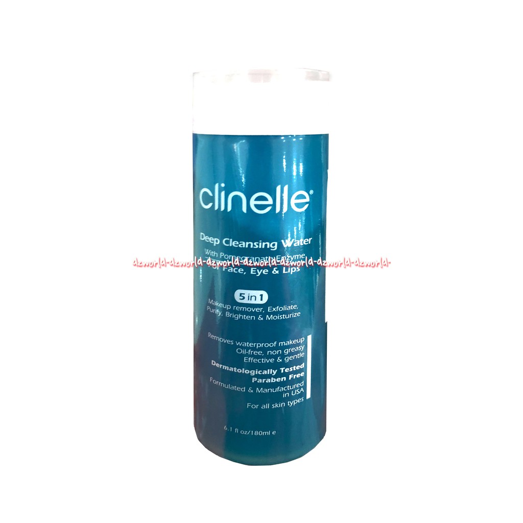 Clinelle Pure Swiss Deep Cleansing Water 180ml Make Up Remover