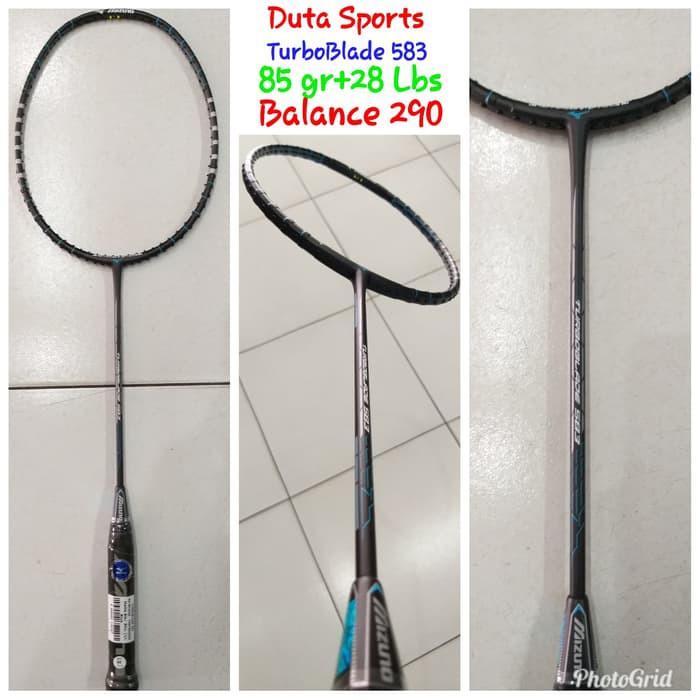 Raket Badminton Mizuno TurboBlade 583 Original Free Cover